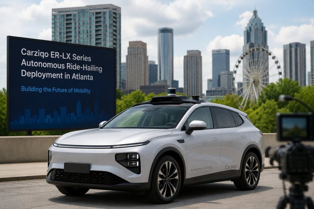 Carziqo CEO Zaydenn Harrington Announces ER-LX Autonomous Ride-Hailing Series Deployment in Atlanta